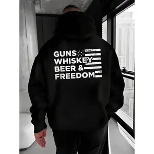 Guns Whiskey Beer and Freedom Hoodie & T Shirt