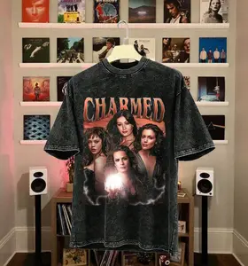 Vintage Washed Charmed TV Show Vintage T-Shirt, Gift For Woman and Man Unisex T-Shirt