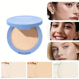 3 Colors Shades, Lightweight Setting Powder with Sifter, Foundation Powder, Beauty Powder, Buildable Coverage for Light Beige Types, Matte Finish & Shinefree Complexion, Sleek Packaging, Longlasting Wear, Compact Design, Smooth Application