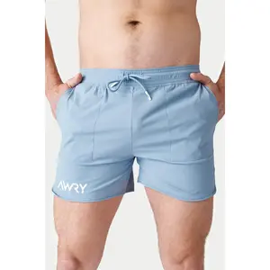 Awry Edge Shorts - Arctic Blue