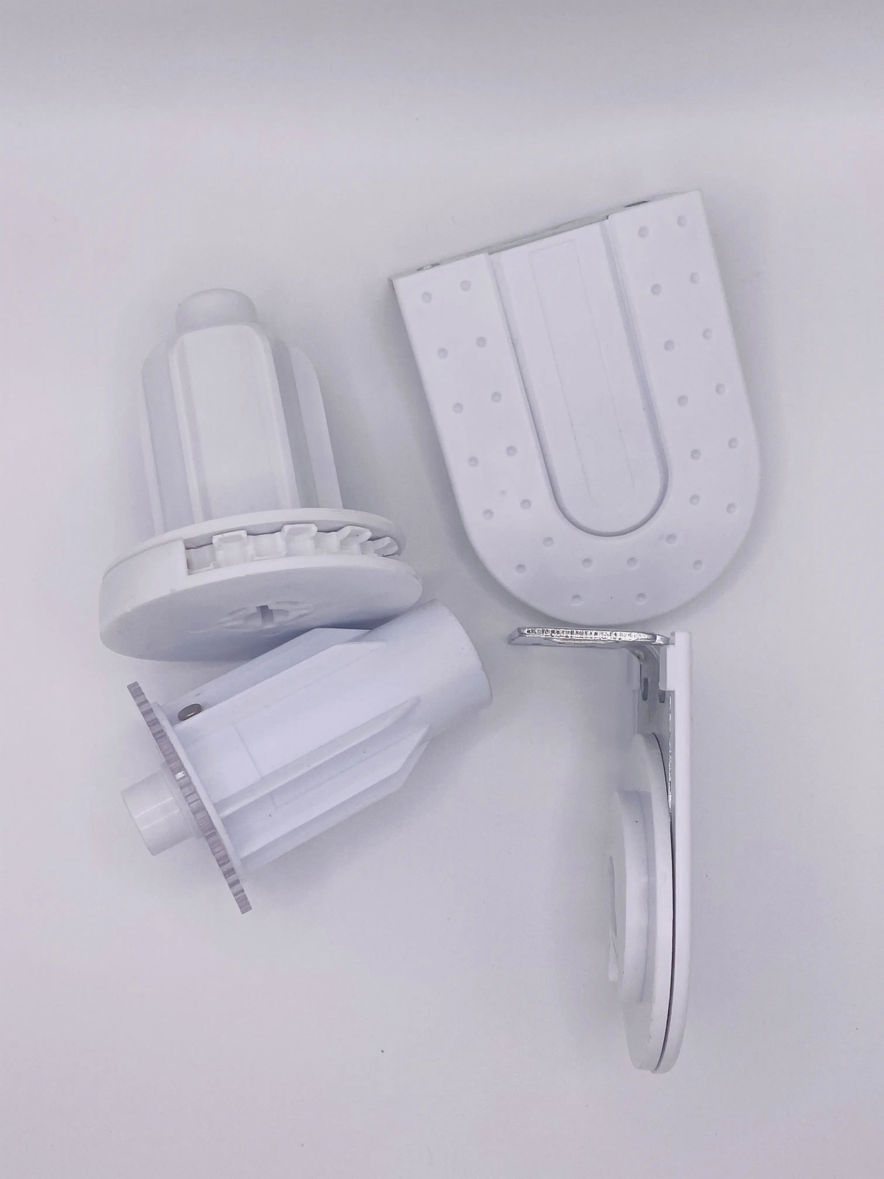 38mm Tube Brackets for Shades Replacement Parts - White Plastic with Durable Design