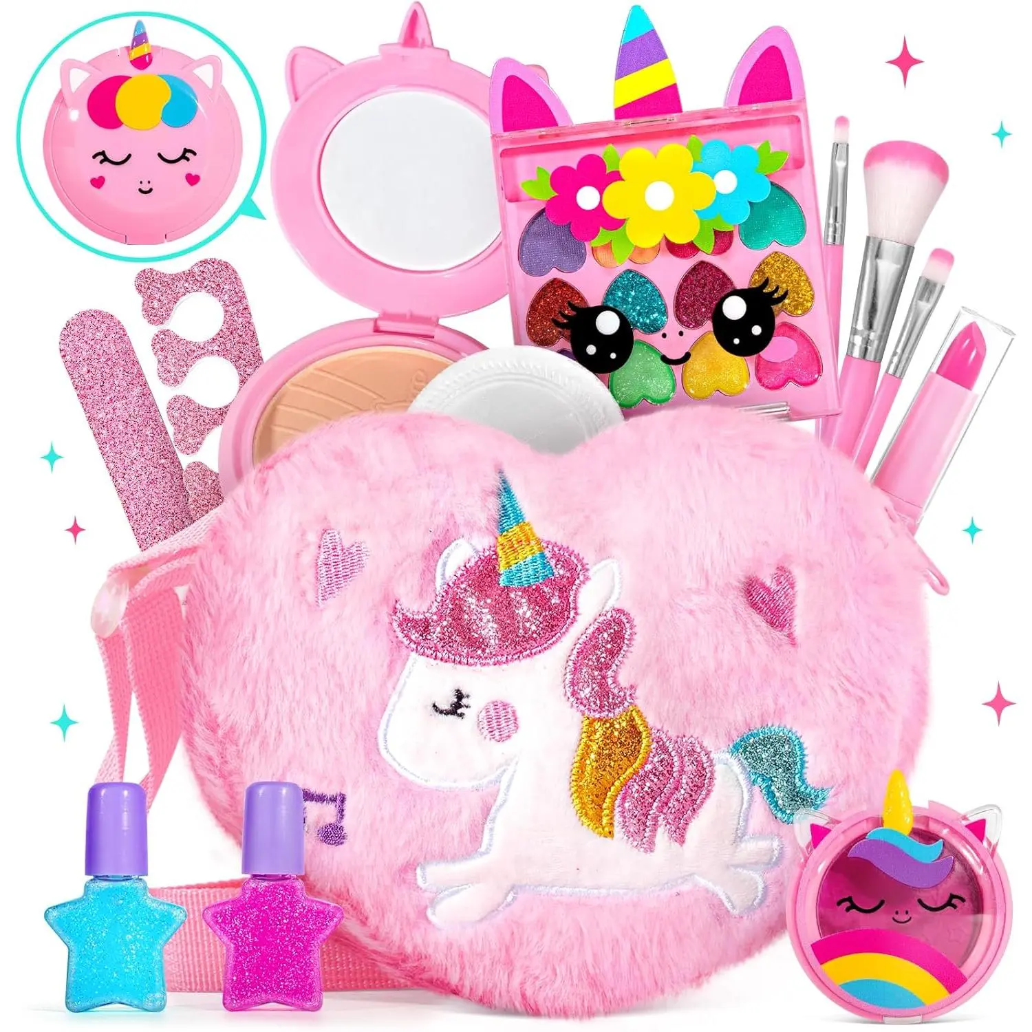 Heart Shaped Pink Purse