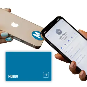 Mobilo Card Combo | Smart Business Card & Smart Button - Tap, Share, Connect