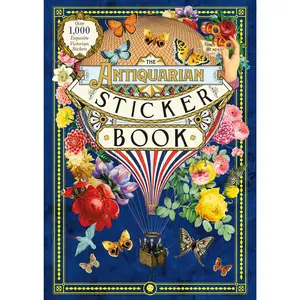The Antiquarian Sticker Book: Over 1,000 Exquisite Victorian Stickers -- Odd Dot - Hardcover