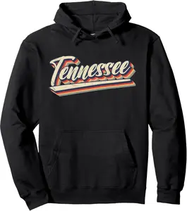 Retro Vintage Tennessee Pullover Hoodie