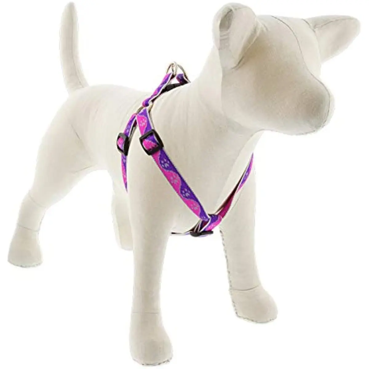 Lupine 107779 0.75 x 15-21 in. Paws Dog Harness, Pink