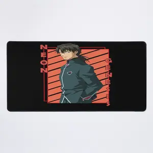 Neon Genesis Evangelion Ryoji Kaji Mouse Pad | Anime Mouse Pad Store