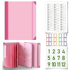 Ultimate Edition Accordion File Organizer Manila Pocket Document Folder for Passports, Birth Certificates & Important Papers, Office & Home Storage