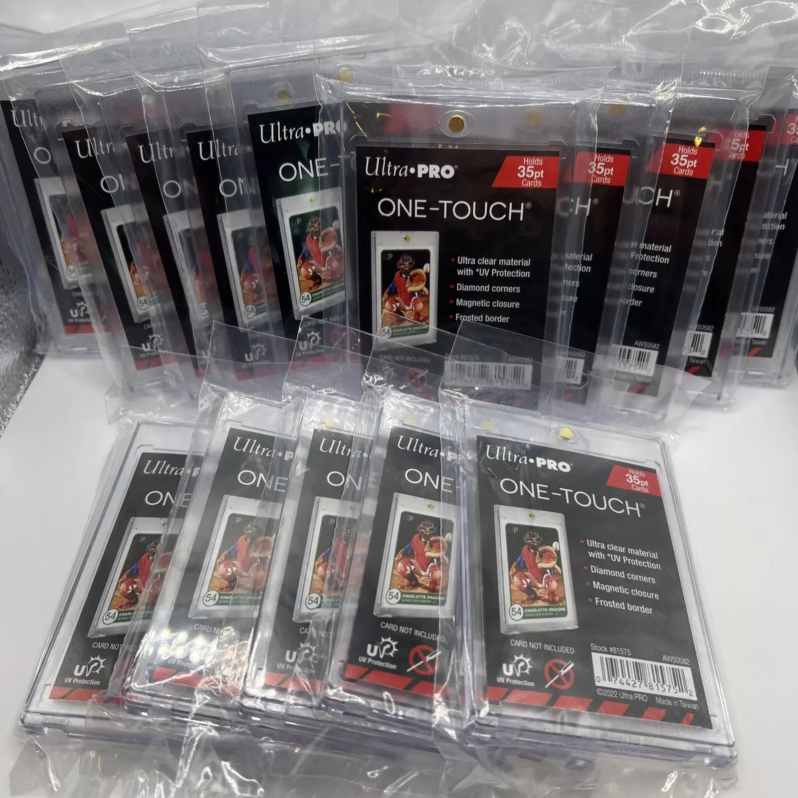 Ultra Pro One-Touch Magnetic Card Holder 35pt Point - Lot of 15