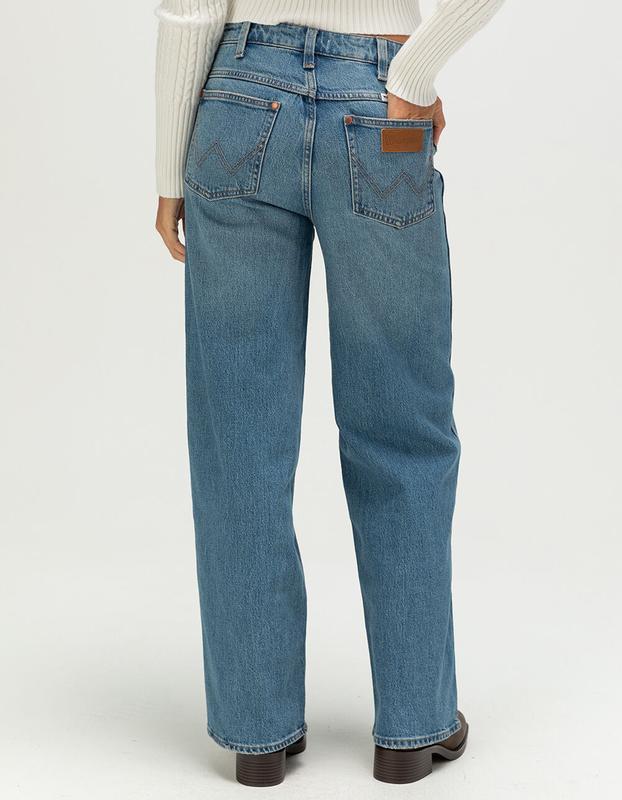 WRANGLER Mid Rise Womens Loose Straight Jeans