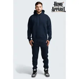Navy Blue Heavy Blend Fleece Sweatsuit for Men | Men’s Navy Blue Sweatsuit