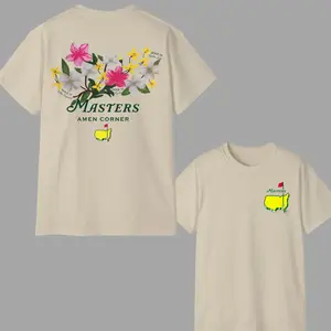 Amen Corner Floral Golf T-Shirt/Sweatshirt/Hoodie, Vintage Golf Lover Shirt, Azalea Graphic Tee for Men and Women