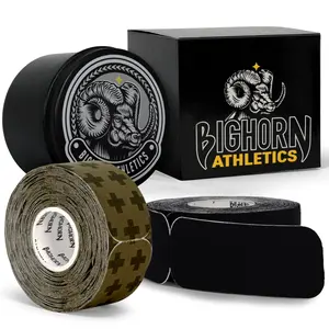 KT Blister Prevention Tape for Fingers & Feet, Black & Military Green