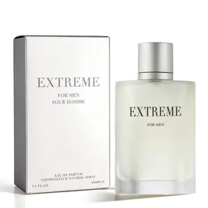 EXTREME Men's Eau De Toilette Spray 3.4 fl oz Long Lasting Woody Citrus Amber Fragrance with Lemon Jasmine Orange Notes Perfect for Dating Daily Life Parties Gift Giving