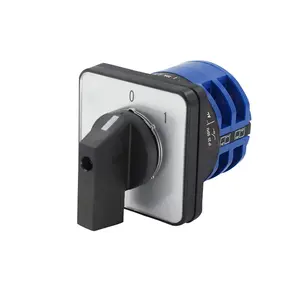 Changeover Selector Switch Power Transfer Switch 2 Positions 8 Terminals LW26-32 C04/2 440V 32A for Motor Water Pump Generators Rotary Cam Selector