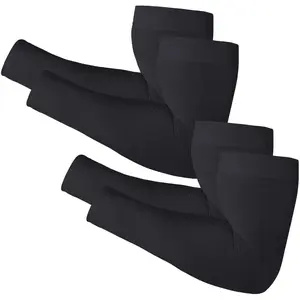 Arm Sleeves for Men Women, Size L - XL, UV Sun Protection Sleeve to Cover Tattoo, Cooling Compression Arm Cover