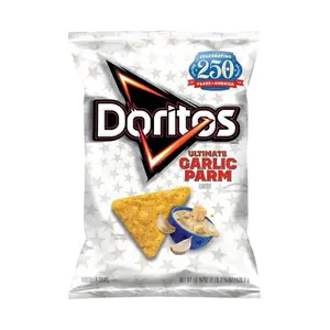 Doritos Ultimate Garlic Parm Flavor Tortilla Chips- 1 Large Bag 1LB 2 oz