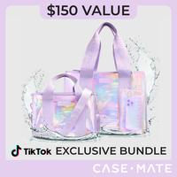 Soap Bubble Travel Tote + Mini Travel Tote Bundle 