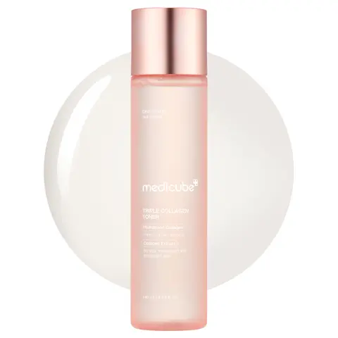 [medicube] Triple Collagen Toner | Kbeauty Toner/ Korean Toner / Glass skin / Glowy Skin / Collagen+Hyaluronic Acid+Niacinamide