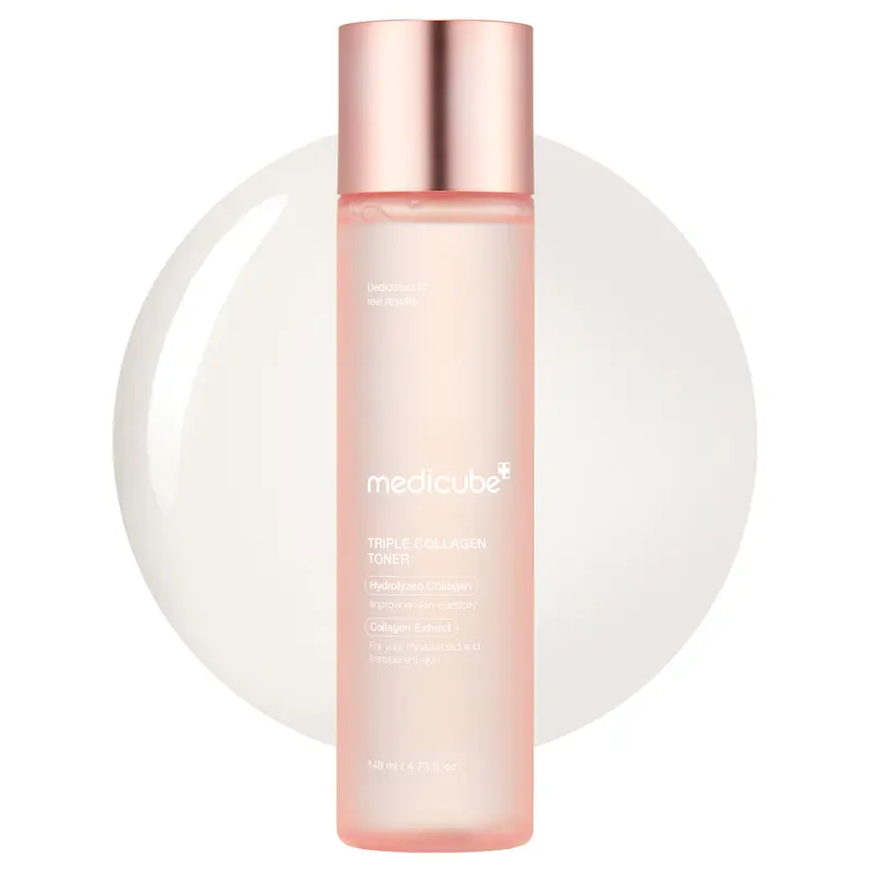 [medicube] Triple Collagen Toner | Kbeauty Toner/ Korean Toner / Glass skin / Glowy Skin / Collagen+Hyaluronic Acid+Niacinamide
