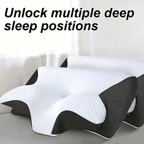 Pillow, Neck Pillow, Cervical Pillow, Memory Foam Pillow, Orthopedic Pillow, Neck Support Pillow, Pillow for Neck Pain, Side Sleeper Pillow, Back Sleeper Pillow, Ergonomic Pillow, mellow adapt pillow