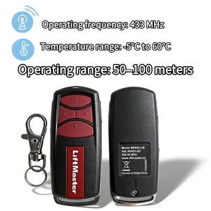 Me9690lm Liftmaster Wireless Garage Door Remote, Rolling Code Electric Gate Controller, 433.92mhz Fixed Frequency, Home Security System