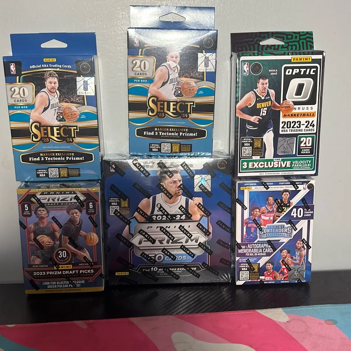 Prizm select contenders and optic