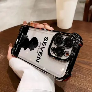Phone case with a creative album design by the popular K-Pop singer Jung Kook, for iPhone 17 PRO MAX and iPhone 16 15 14 13 12 11 PRO MAX PLUS and iPhone 16E 17 AIR Series Mobile Case, with a soft and transparent back.