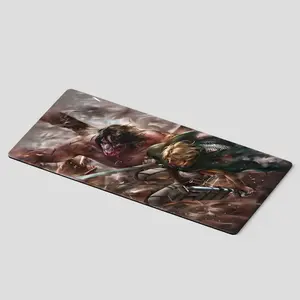 Attack on Titan Action Desk Mat