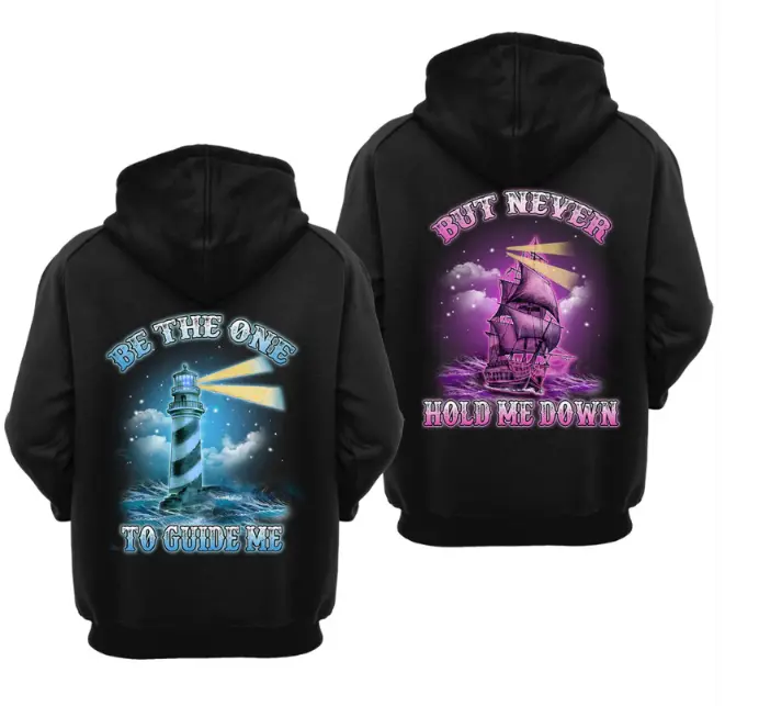 Be The One To Guide Me But Never Hold Me Down Couple Hoodies Valentine Gift Couple Matching Hoodie, Sweatshirt, T-Shirt