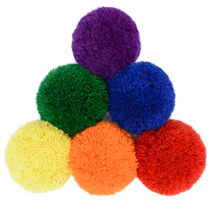 5-Inch Dodgeball for Over 3 Years Old Kids Sports Balls - Soft Lightweight and Easy to Grasp Silent Balls are Safe for Younger