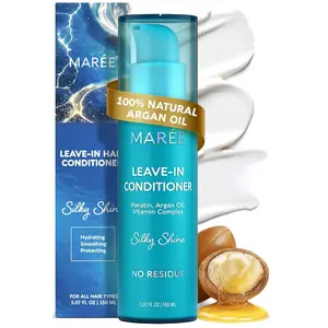MAREE Leave-In Conditioner for Dry Damaged Hair, Leave-In Conditioner for Curly Hair, Color Treated