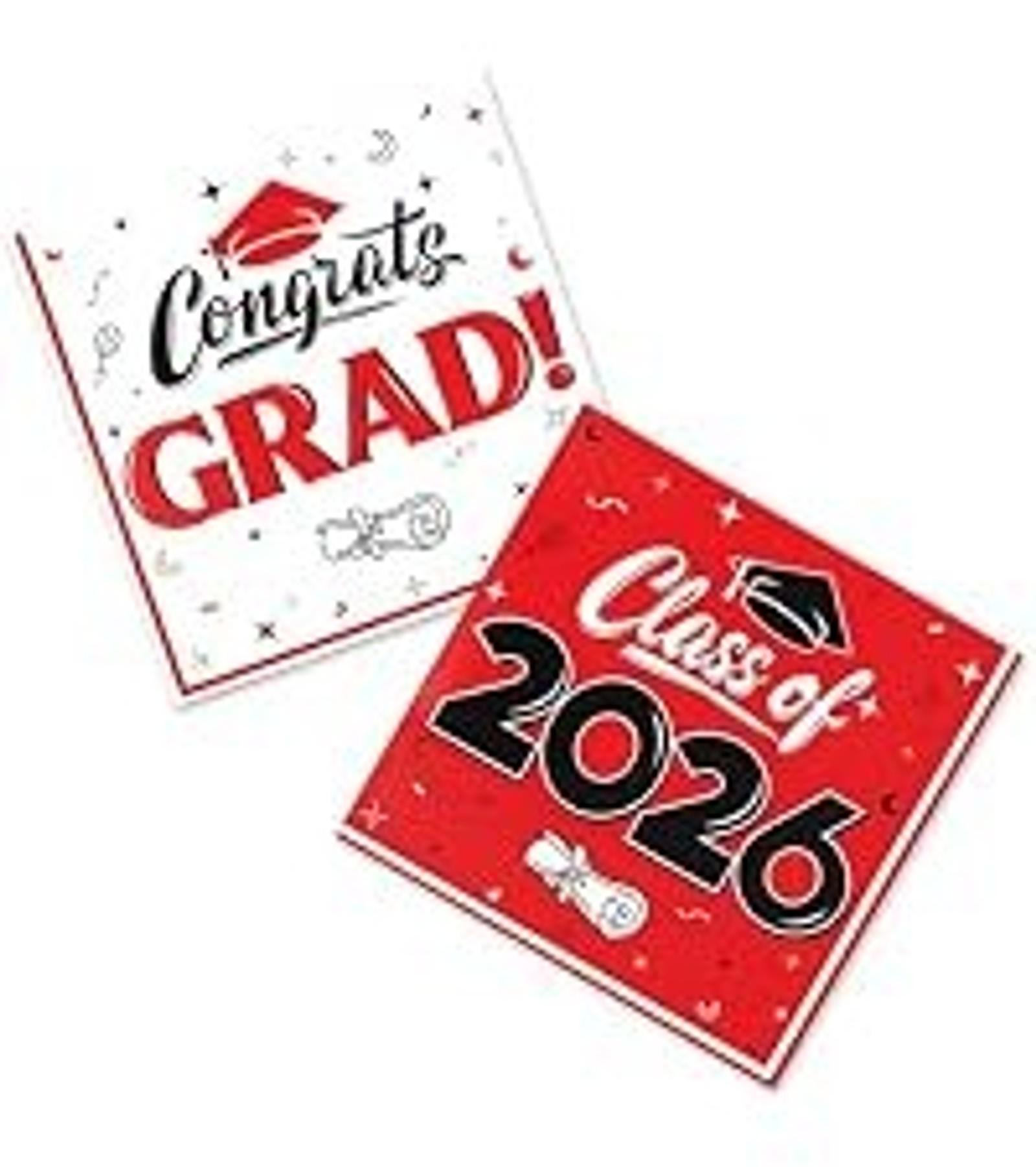 Graduation Cocktail Napkins Class of 2026 80 Pack Congrats Grad Disposable Paper Napkins for College High School Graduation Party Decorations 5x5 Inch Red Graduation Cocktail Napkins Class of 2026 80 Pack Congrats Grad Disposable Paper Napkins for College High School Graduation Party Decorations 5x5 Inch Red