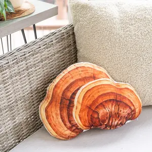 Small Realistic Mushroom Pillows-Velvety Soft And Washable, Perfect For Home Decor