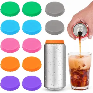 Soda Can Cover Lids, 12 Pack  Soda Can Lids  Can Covers Pop Can Covers,   Can Cover, Stopper and Protector for Soda, , Beverage, Juice, Fits Standard Cans