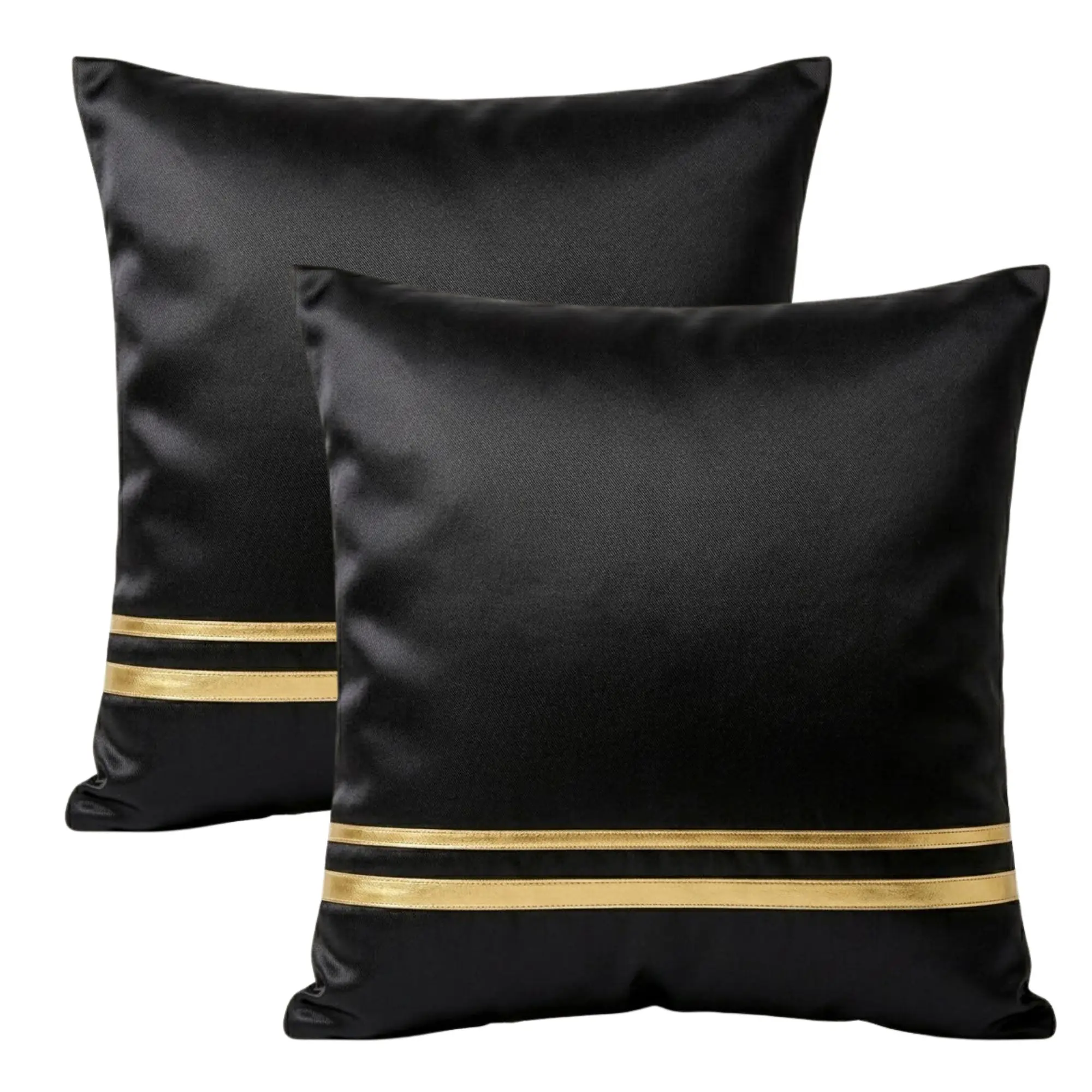 Traditional All-Seasons 2-Pack 18x18 in Soft Cushion Covers - Handmade Nature-Inspired Floral Pillow Cases, Durable, Breathable for Farmhouse Sofa, Garden Use