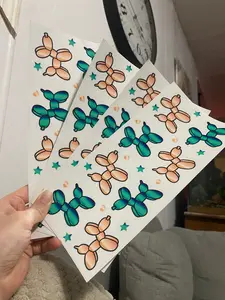 Balloon Animal UV DTF Wrap