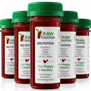 20 Immunity Shots w/Elderberry, Lemon, Maple, Cinnamon 2fl Oz, Packed w/Vitamin C, Raw, Cold Pressed, Unpasteurized, Boosts Immunity, All Natural