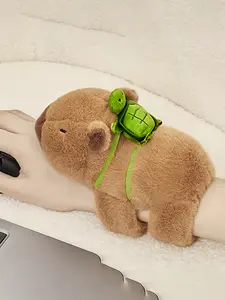 Cute Capybara Plush Keychain Kawaii, Soft and Adorable Plush Material, Unisex Bag and Key Decoration, Perfect Gift for Valentine's Day and Birthdays, Cute Soft Keychains