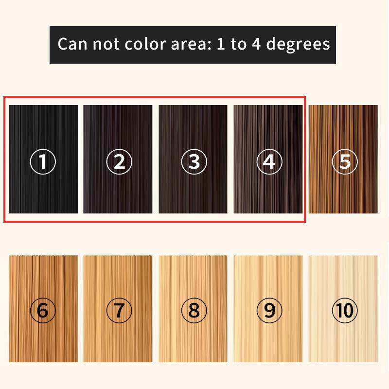 Hair Dye Shampoo Comb-Type Color-stabilizing Shampoo for Color Application Correction and Retention Special Repair Plant Extracts Hair care Cleansing Conditioner