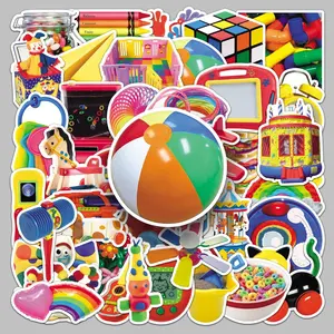 50PCS Children's Fun Series Stickers, Suitable for Faith-based Designs Such As Scrapbooks, Diaries, Laptops, Water Bottles, Cars, Etc., As Gifts with Positive Information, Sticker Decals