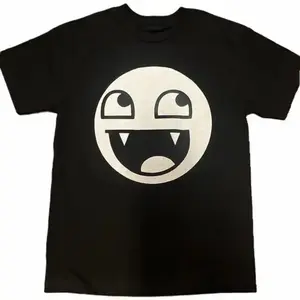 100%25 Premium Cotton graphic tees Epic Face Vampire T Shirt Y2K Goth Emo Scene Tapout Affliction Relaxed Soft