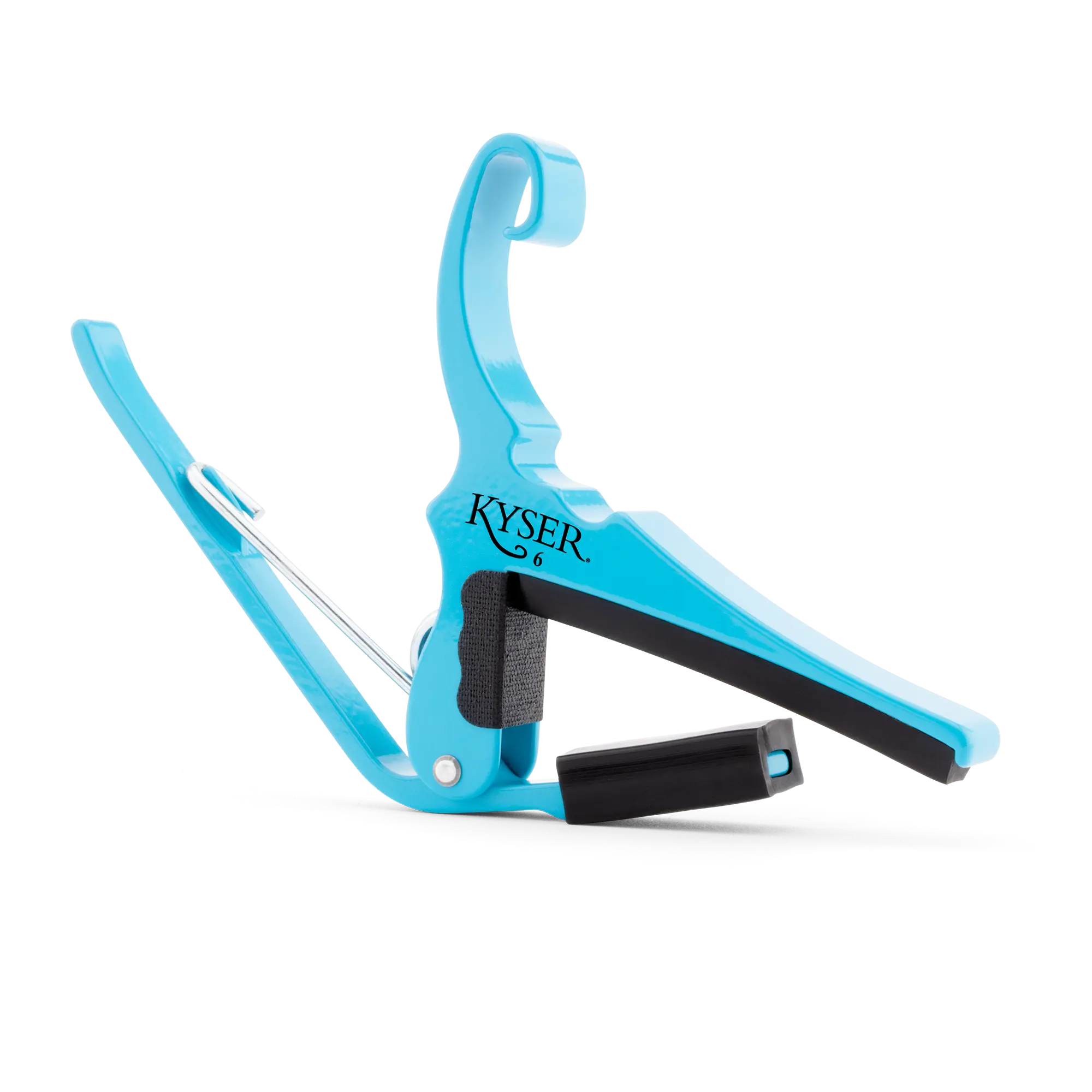 Kyser Quick-Change Acoustic Capo Guitar Accessory - Mr. Blue Sky, Vibrant Design, Ideal for Players, Brightens Any Room