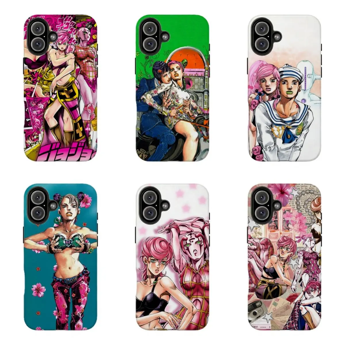 Retro Bold Adventure Anime Bold Line Art Shockproof TPU Phone Case Trendy Vintage Cartoon Protective Cover Fits iPhone 11-17 Pro Max & Samsung S22-S25 Ultra Covey Studio