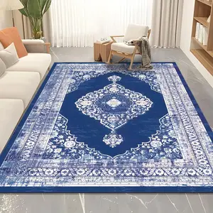 Large Traditional Bedroom Rug, Fashionable Living Room Carpet, Versatile Hallway Runner, Home Decor Floor Mat, Decorative Area Rug, Comfort & Style