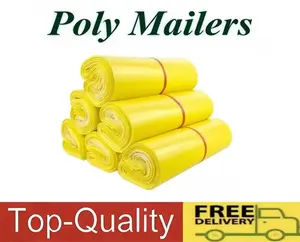 Yellow Poly Mailers Shipping Mailing Packaging Plastic Envelope Self Sealing Bag