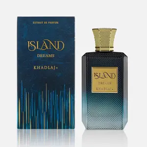 Khadlaj Island Dreams Extrait de Parfum Long-Lasting Fragrance Unisex, 3.4 Ounce