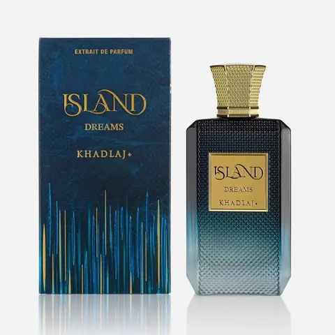Khadlaj Island Dreams Extrait de Parfum Long-Lasting Fragrance Unisex, 3.4 Ounce