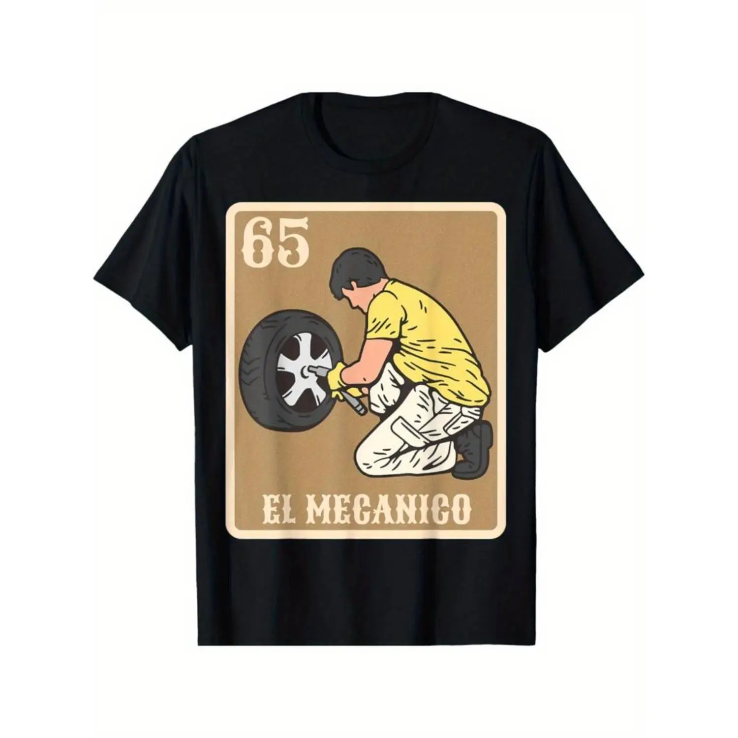 La Bebedor Gift The Man Drinker Card Mexican Lottery T-Shirt