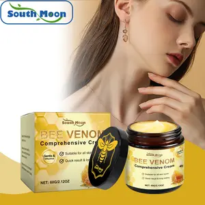 SOUTH MOON Bee Venom Cream 60g – Deep Moisturizing Skin Care Cream, Hydrating & Nourishing Formula, Helps Improve Skin Smoothness & Elasticity, Fast Absorbing Daily Face & Body Moisturizer for All Skin Types
